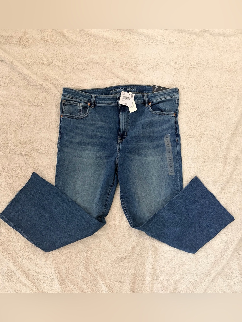 American Eagle Outfitters Women's Medium Blue Boot Cut Jeans